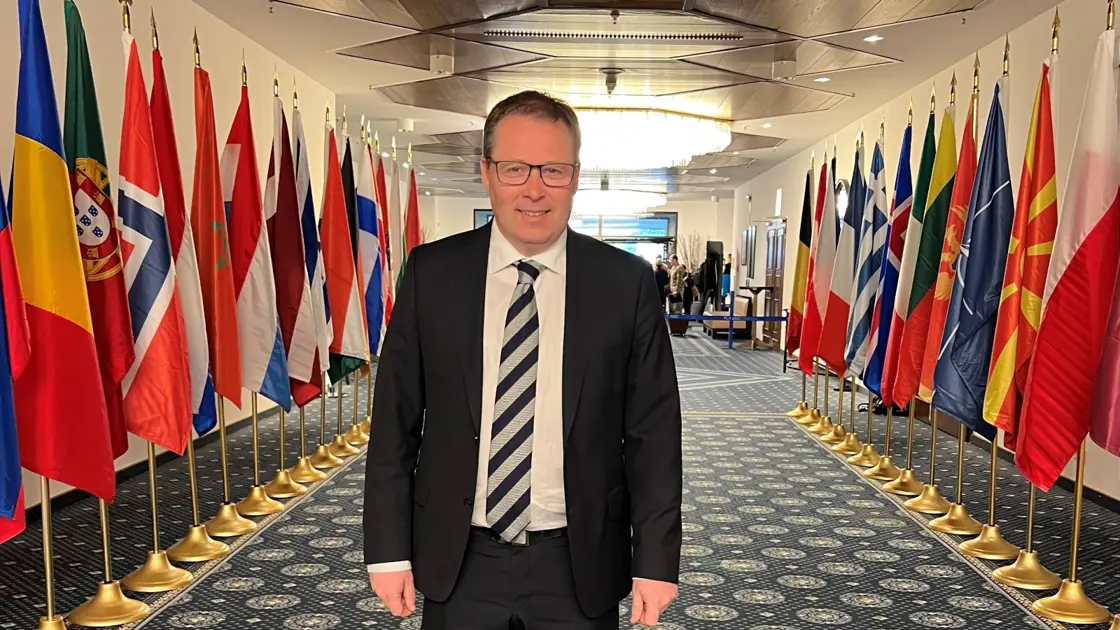 Forsvarsminister Bjørn Arild Gram