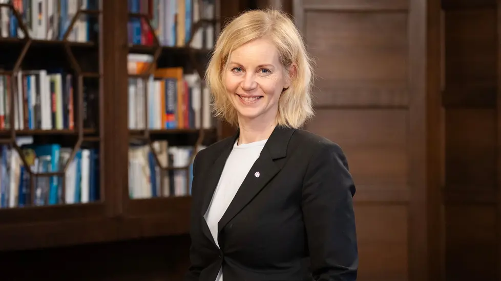 Forsknings- og høyere utdanningsminister Sigrun Aasland