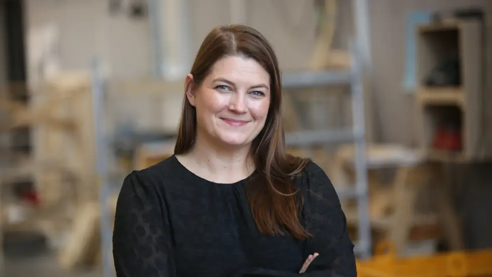 Portrett av Næringsminister Cecilie Myrseth.