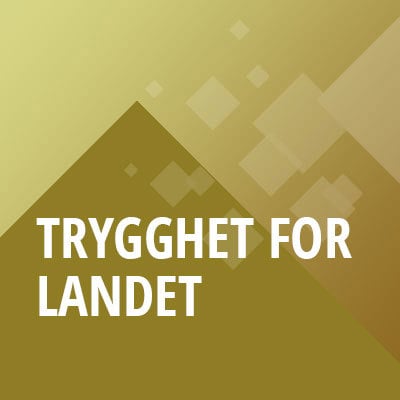 Trygghet for landet